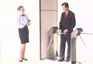 La película primera ¨Torniquetes y pasos electrónicos¨, 1996 año