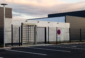 Torniquete rotórico de altura completa RTD-15, Chantier Bellon & Fils Plant, Francia