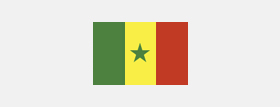 Senegal es el nonagésimo país en la geografía de ventas de PERCo. 