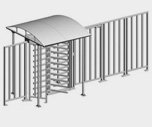 Cercas de aluminio de altura completa para uso en los exteriores